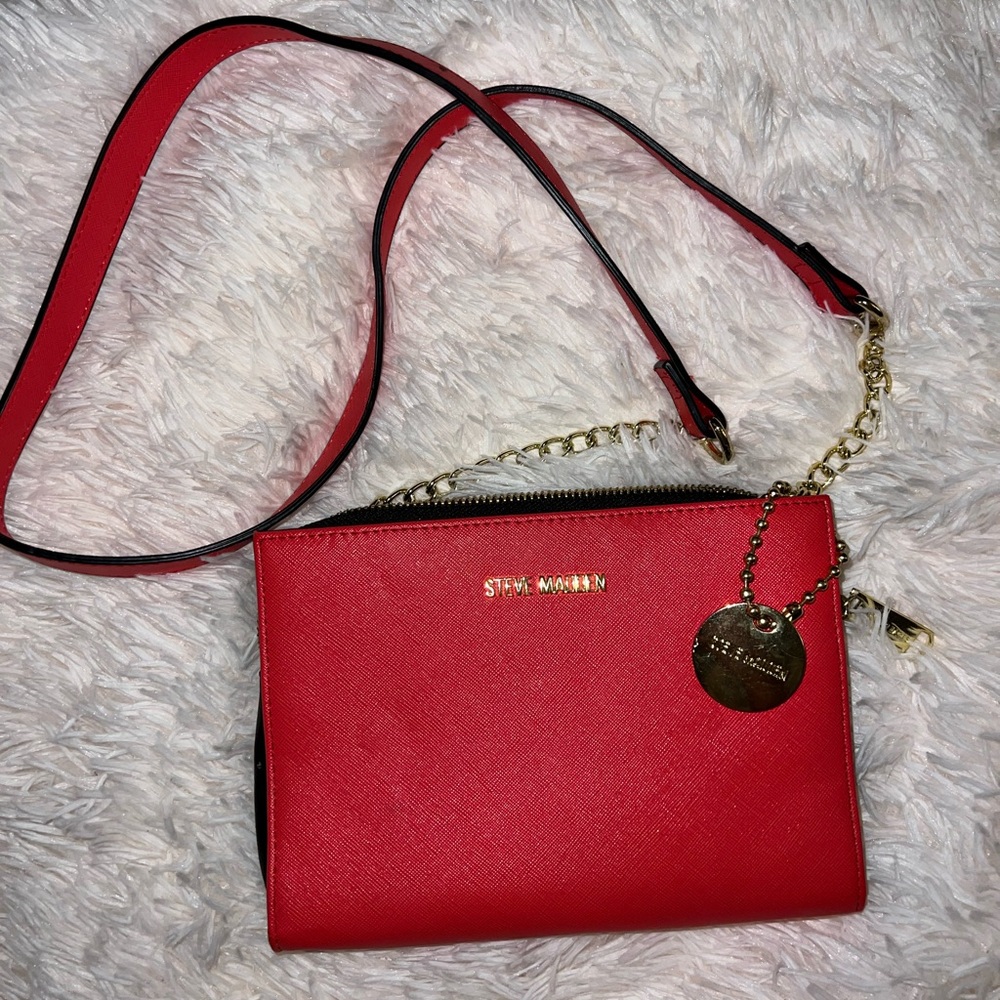 Steve Madden Red Crossbody Bag